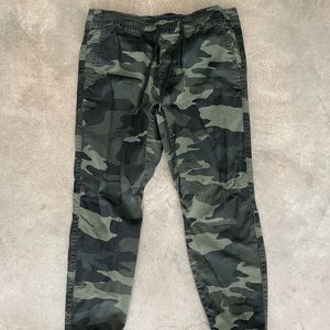 Camo joggers